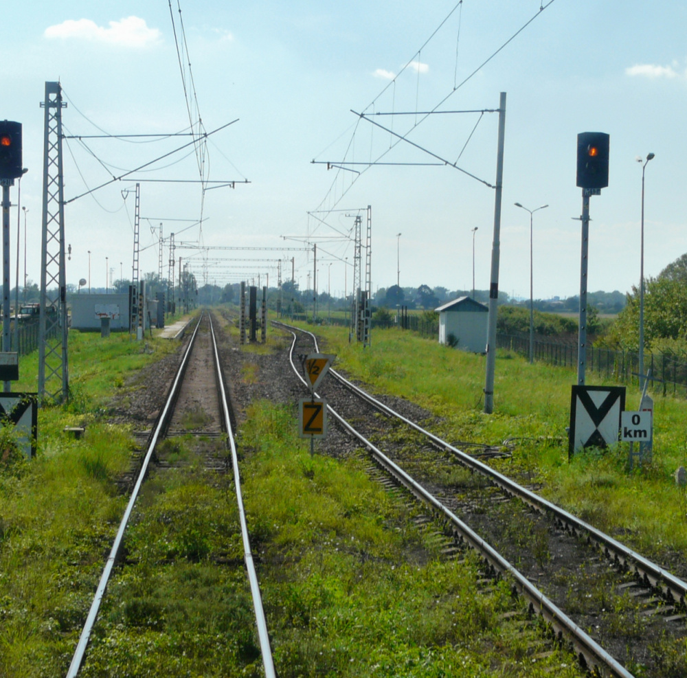 Železničná stanica Čierna nad Tisou - sledovanie colného priestoru koľajiská široko rozchodnej trate